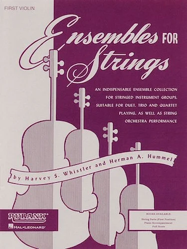 Ensembles For Strings - First Violin Image