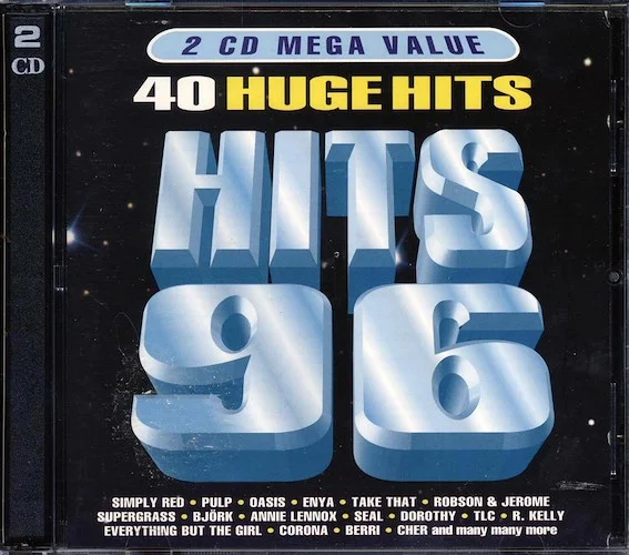 Enya, Simply Red, TLC, Oasis, Etc. - Hits 96 (40 tracks) (2xCD)