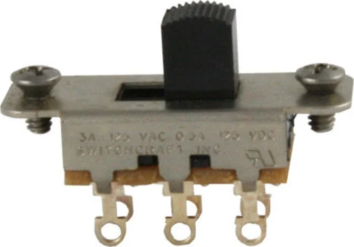 EP-0260 Switchcraft® On-On Slide Switch for Jazzmaster® and Jaguar®