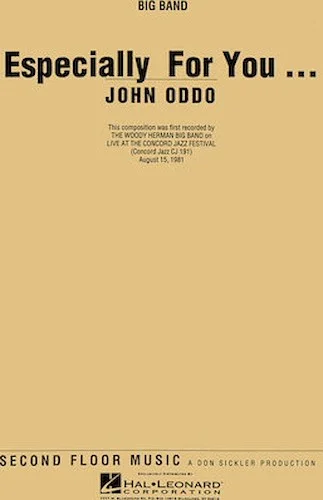 Especially For You - Jazz Repertory Transcription Series