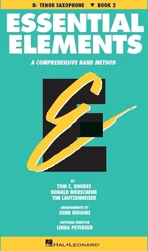Essential Elements - Book 2 (Original Series) - Bb Tenor Saxophone