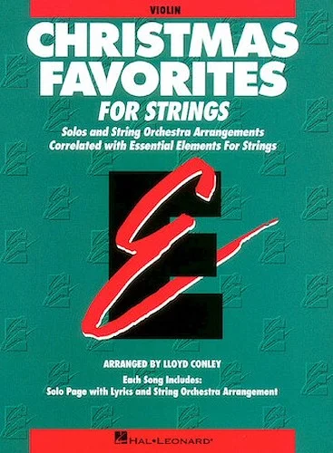 Essential Elements Christmas Favorites for Strings