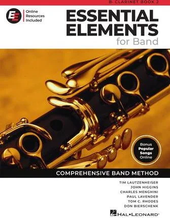 Essential Elements for Band - Bb Clarinet Book 2 with EEi