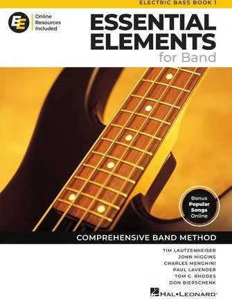 Essential Elements for Band - Electric Bass Book 1 with EEi