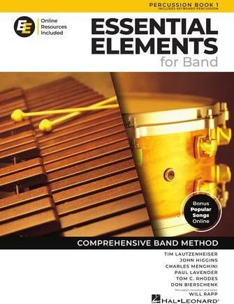 Essential Elements for Band - Percussion/Keyboard Percussion Book 1 with EEi