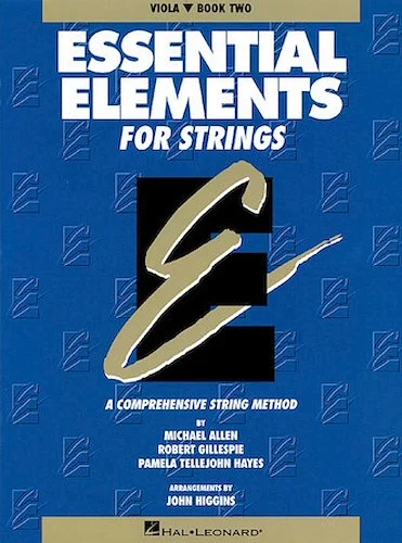 Essential Elements for Strings - Book 2 (Original Series) - Viola