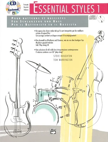 Essential Styles for the Drummer and Bassist, Book 1