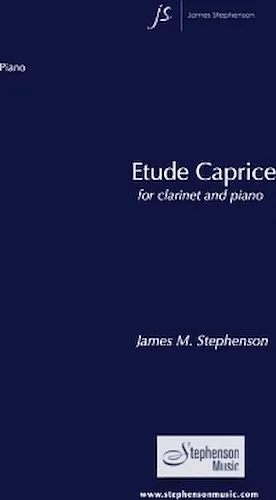 Etude Caprice - Clarinet and Piano