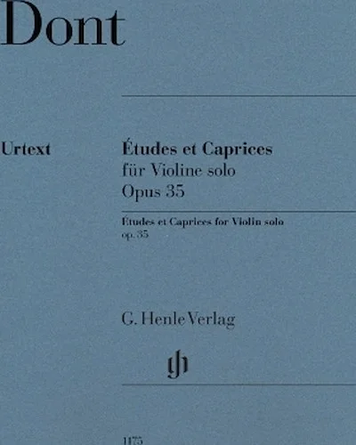 Etudes and Caprices for Violin Solo Op. 35