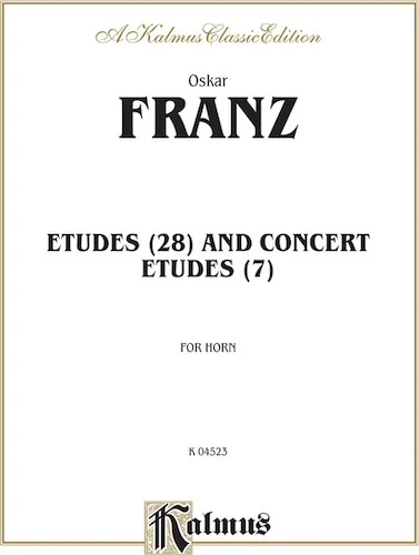 Etudes and Concert Etudes