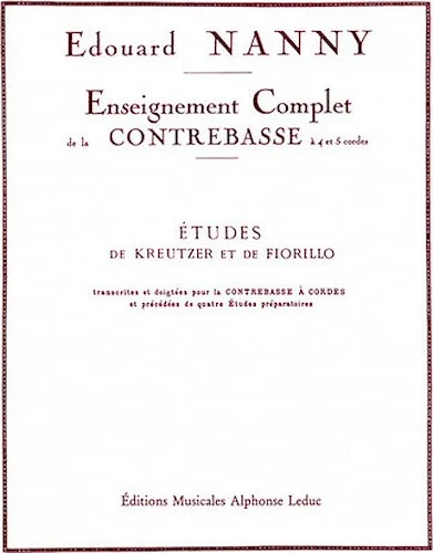 Etudes de Kreutzer et de Fiorillo