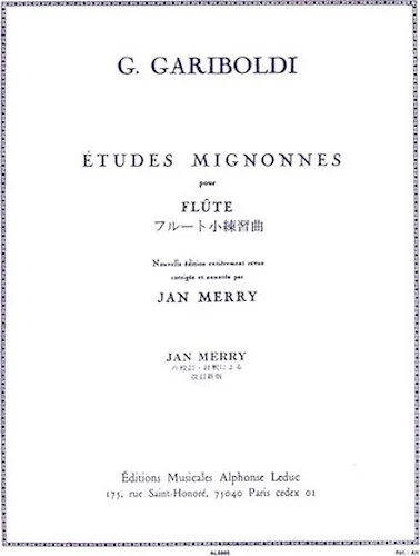Etudes Mignonnes Op131 Flute