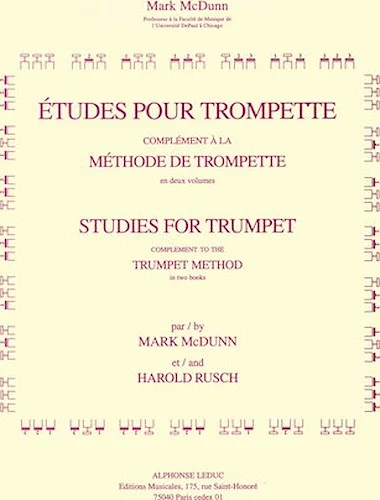 Etudes Pour Trompette (trumpet Solo)