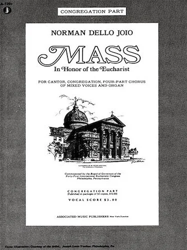 Eucharist Mass - Congregationset Of Congregation Parts