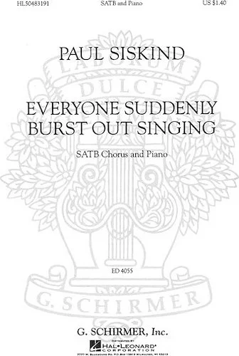 Everyone Suddenly Burst Out Singing