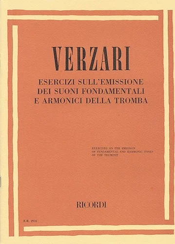 Exercises for Trumpet - Exercises on the Emission of Fundamental and Harmonic Tones