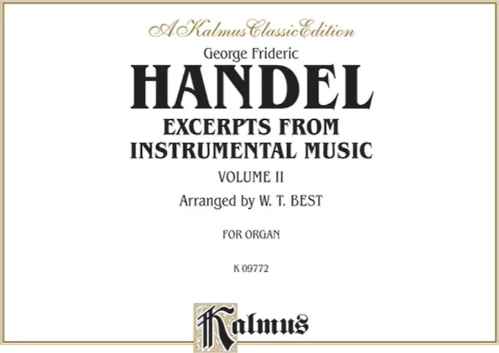 Extracts from Instrumental Music, Volume II