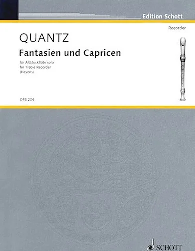 Fantasias & Caprices - 6 Sonatas for Treble Recorder