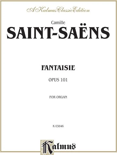 Fantasie for Organ, Opus 101