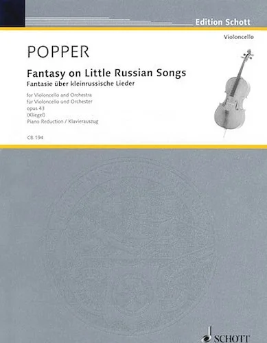 Fantasy on Little Russian Songs - for Cello & Piano