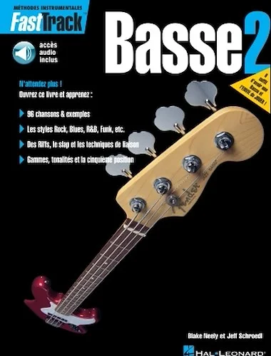 FastTrack Bass Method - Book 2 - French Edition