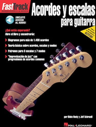 FastTrack Guitar Chords & Scales - Spanish Edition