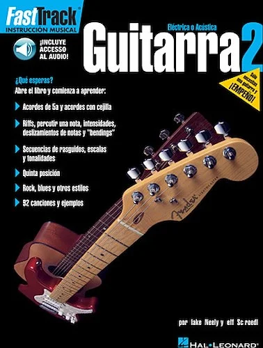 FastTrack Guitar Method - Spanish Edition - Book 2
