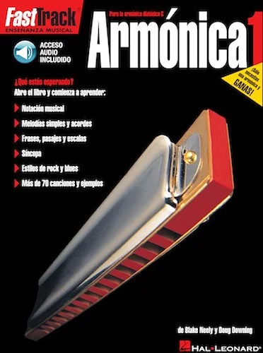 FastTrack Harmonica Method - Spanish Edition - FastTrack Armonica