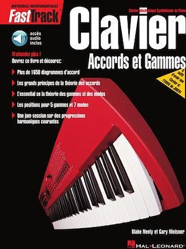 FastTrack Keyboard Chords & Scales - French Edition
