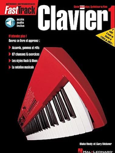 FastTrack Keyboard Method - Book 1 - French Edition