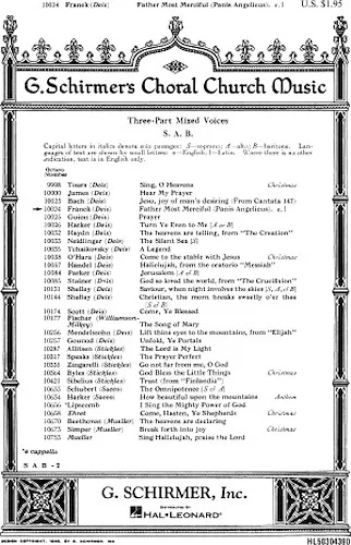 Father Most Merciful    Panis Angelicus