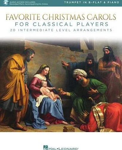 Favorite Christmas Carols for Classical Players - Trumpet and Piano - With online audio of piano accompaniments