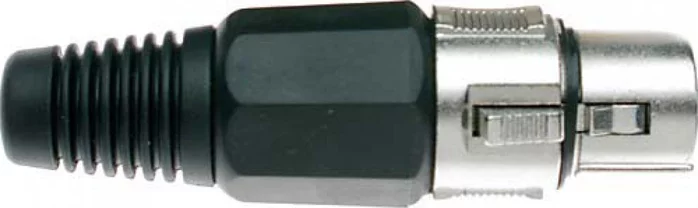 Nickel plated female Pro XLR plug
