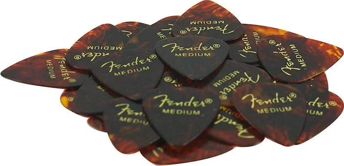 Fender 351 Classic Shell Picks Medium 144 pack
