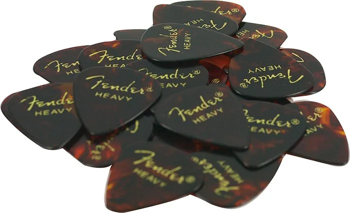 Fender 351 Classic Shell Picks Heavy 144 Pack