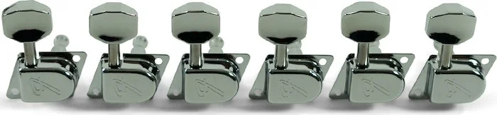 Fender 6 In Line 1970's "F" Series Chrome Tuning Machines