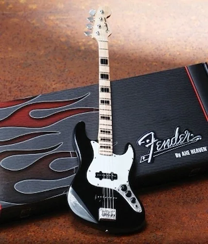 Fender(TM) Jazz Bass(TM) - Black Finish Miniature Replica