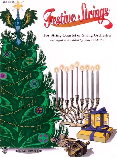 Festive Strings for String Quartet or String Orchestra