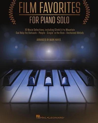 Film Favorites for Piano Solo - 10 Movie Selections