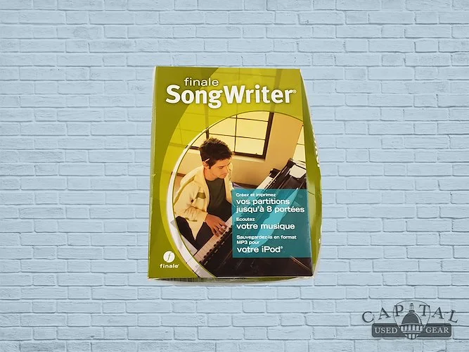 Finale SongWriter® French: Créez et imprimez vos partitions jusqu'à 8 portées! (Used)