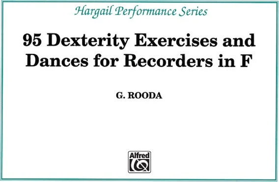Finger Dexterity Exercises for Recorders in F