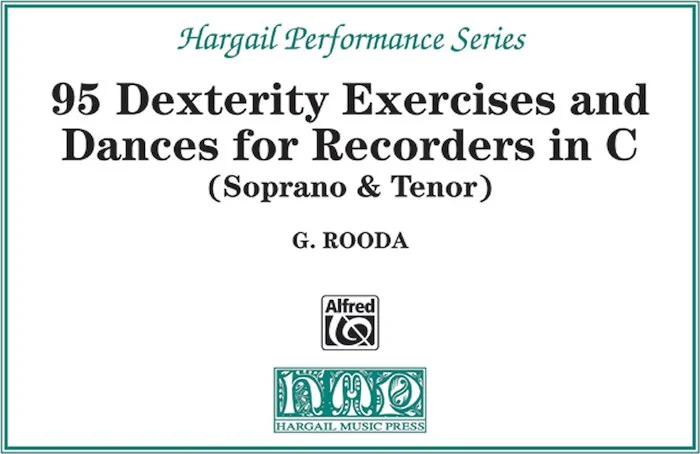 Finger Dexterity Exercises and Pieces for C Recorders