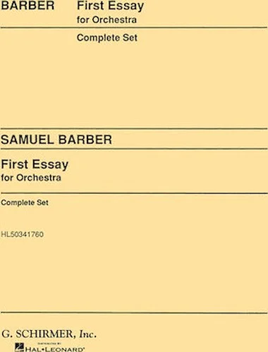 First Essay for Orchestra