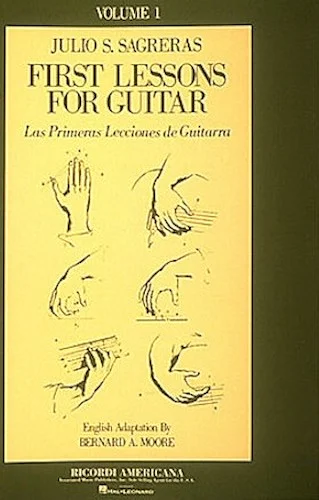 First Lesson for Guitar - Volume 1 - (English Text)