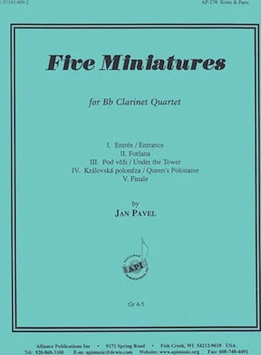 Five Miniatures - Clnt Qt