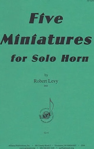 Five Miniatures for Solo Horn