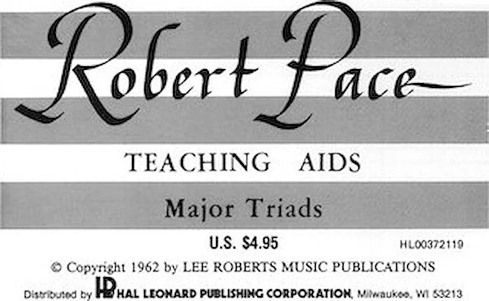 Flash Cards, Major Triads