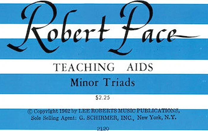 Flash Cards, Minor Triads