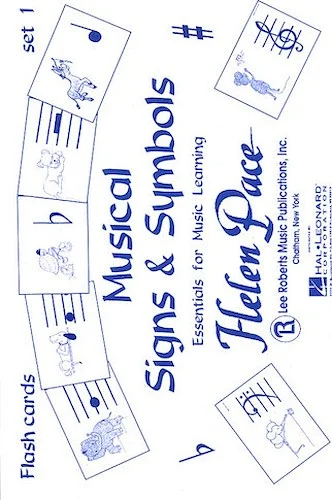 Flash Cards: Musical Signs and Symbols Set 1