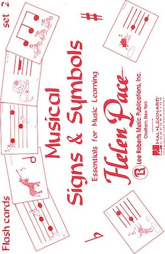 Flash Cards: Musical Signs and Symbols Set 2